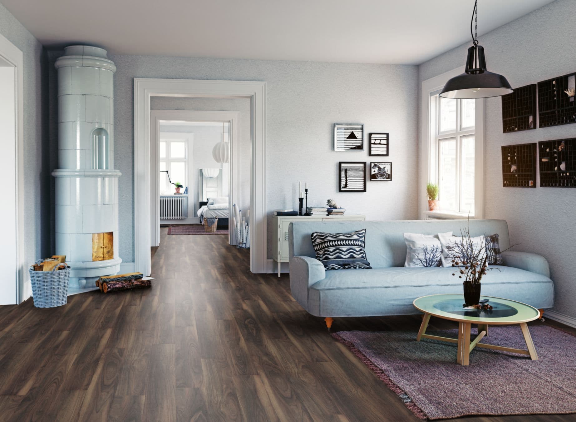 12mm Dark Walnut Collection Art