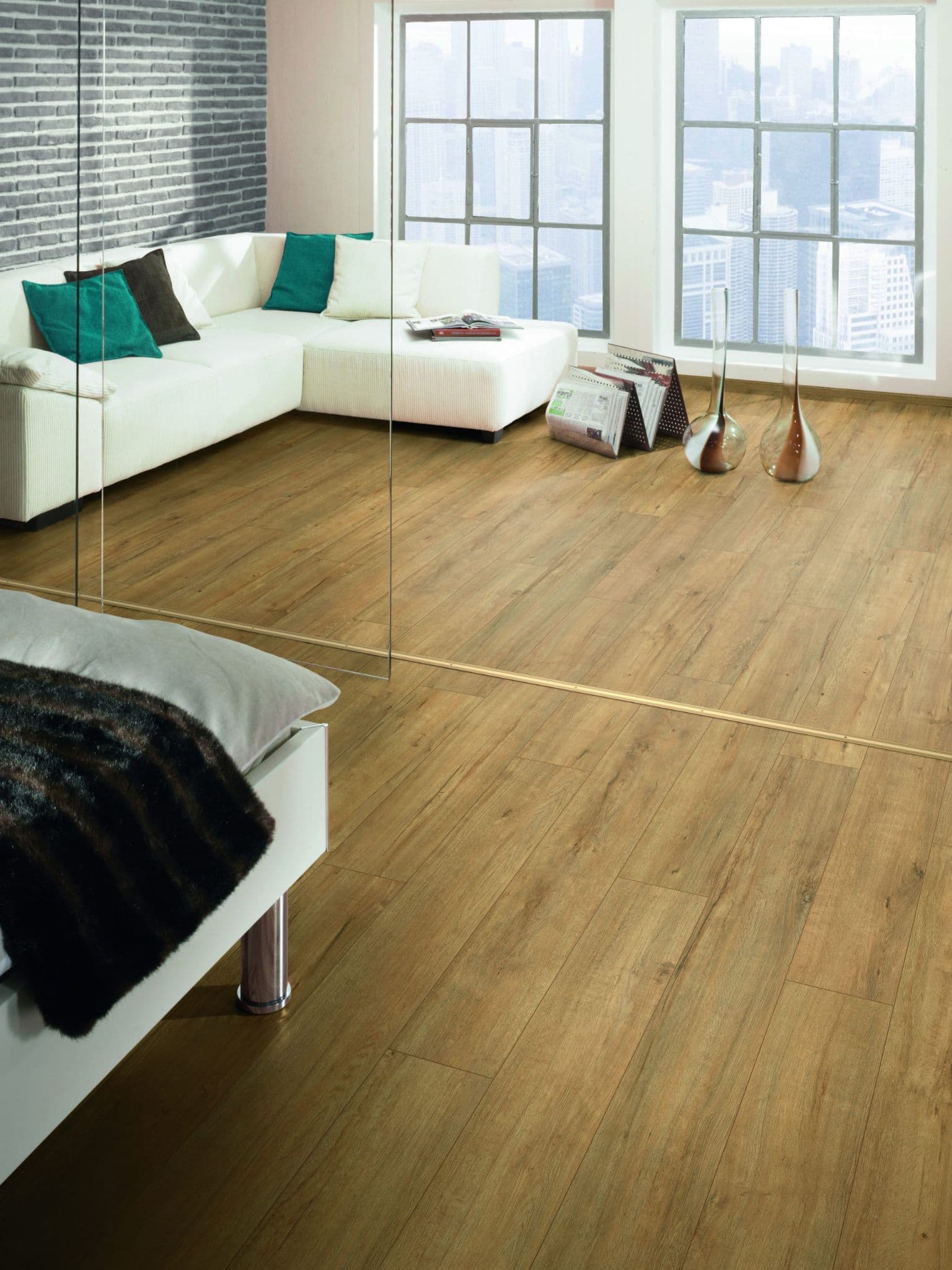 8mm Gold Apollo Oak