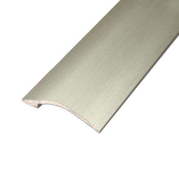 90cm Brushed Aluminium AD1 Ramp Self Adhesive Vinyl Door Bar 90cm