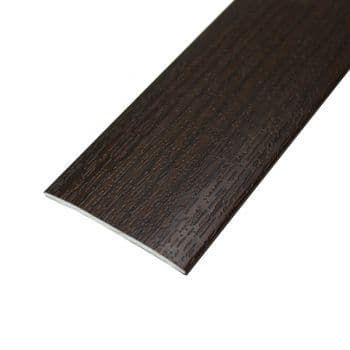 90cm Teak Wire Brushed Stained AD5 Door Bar 37mm Self Adhesive 90cm