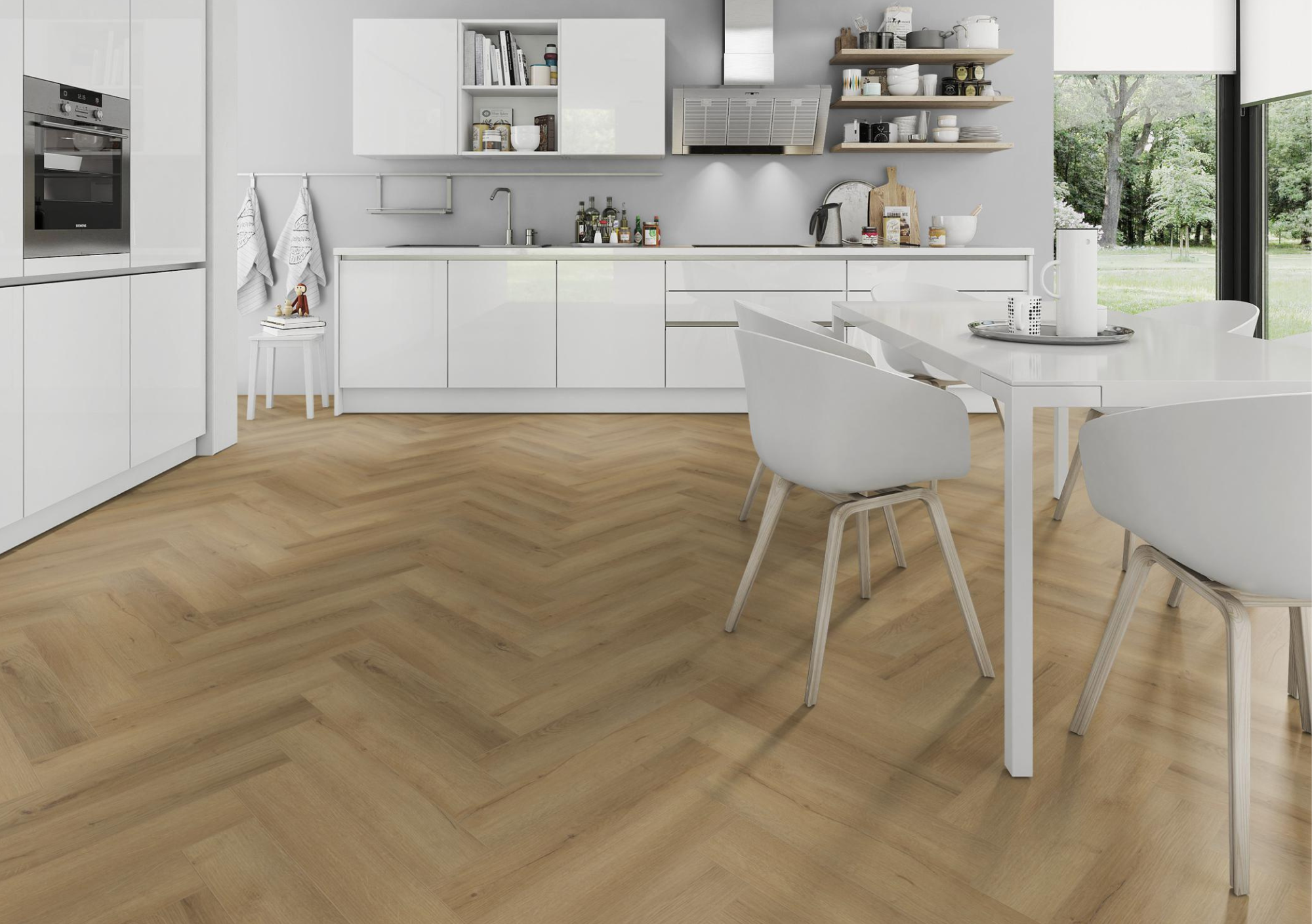 Barley-Oak-Herringbone