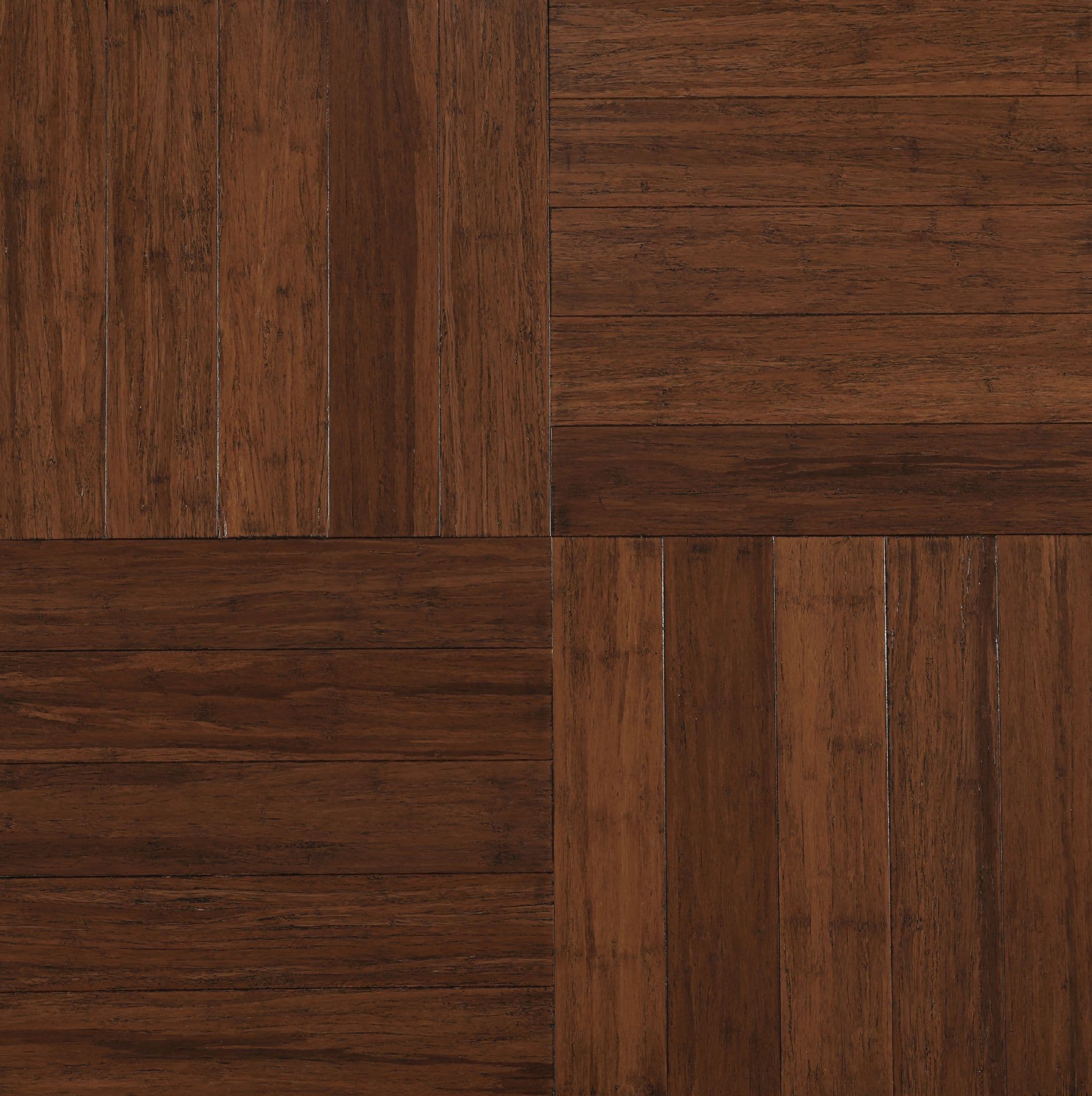 BRANDY WINE SQUARE PATTERN STRAND WOVEN SQUARE BAMBOO FLOORING UK19027