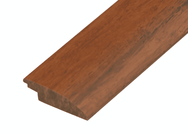 Brandy Wine Strand Woven 185 cm UK19017 Encased Bamboo Matching Ramp / Reducer Bar