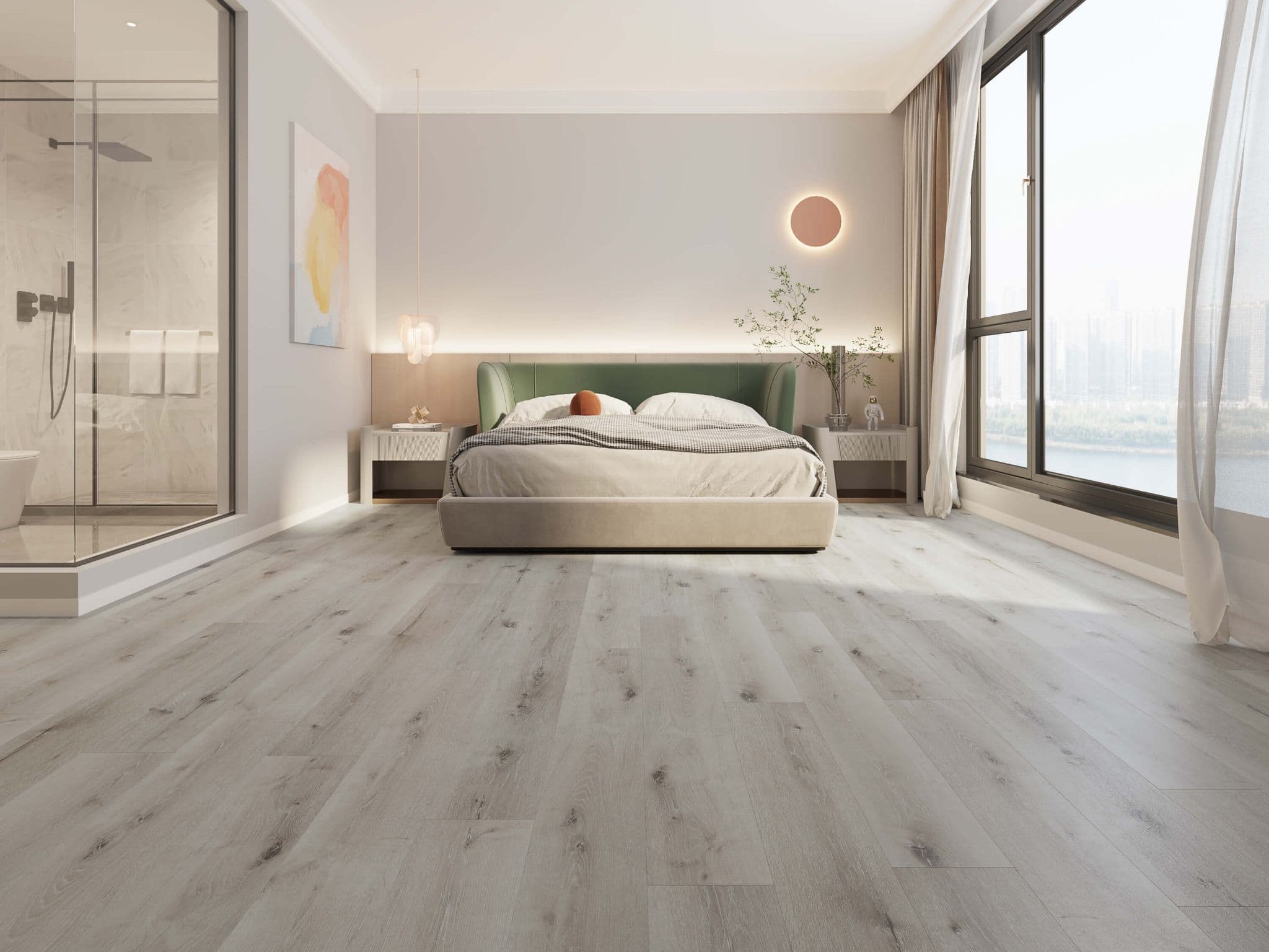 CLEARANCE LOT HARBOUR GREY BFCore  SPC FLOORING UKS19011   27 M²