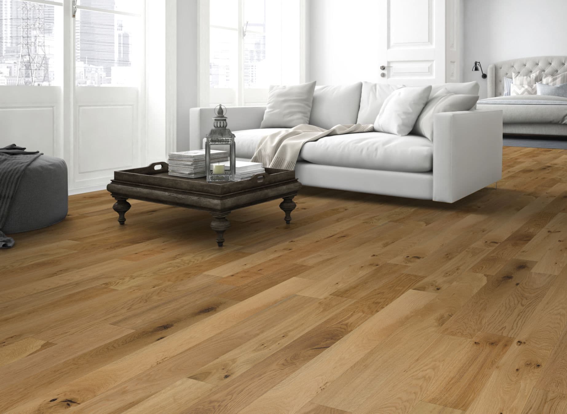 Oak 150 Brushed & Matt Lacquered Strata 14