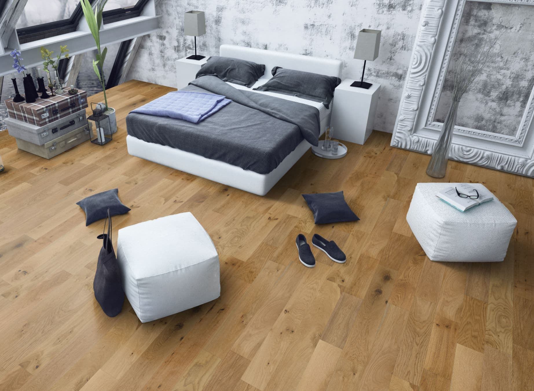 Oak 150 Brushed & Matt Lacquered Strata 14