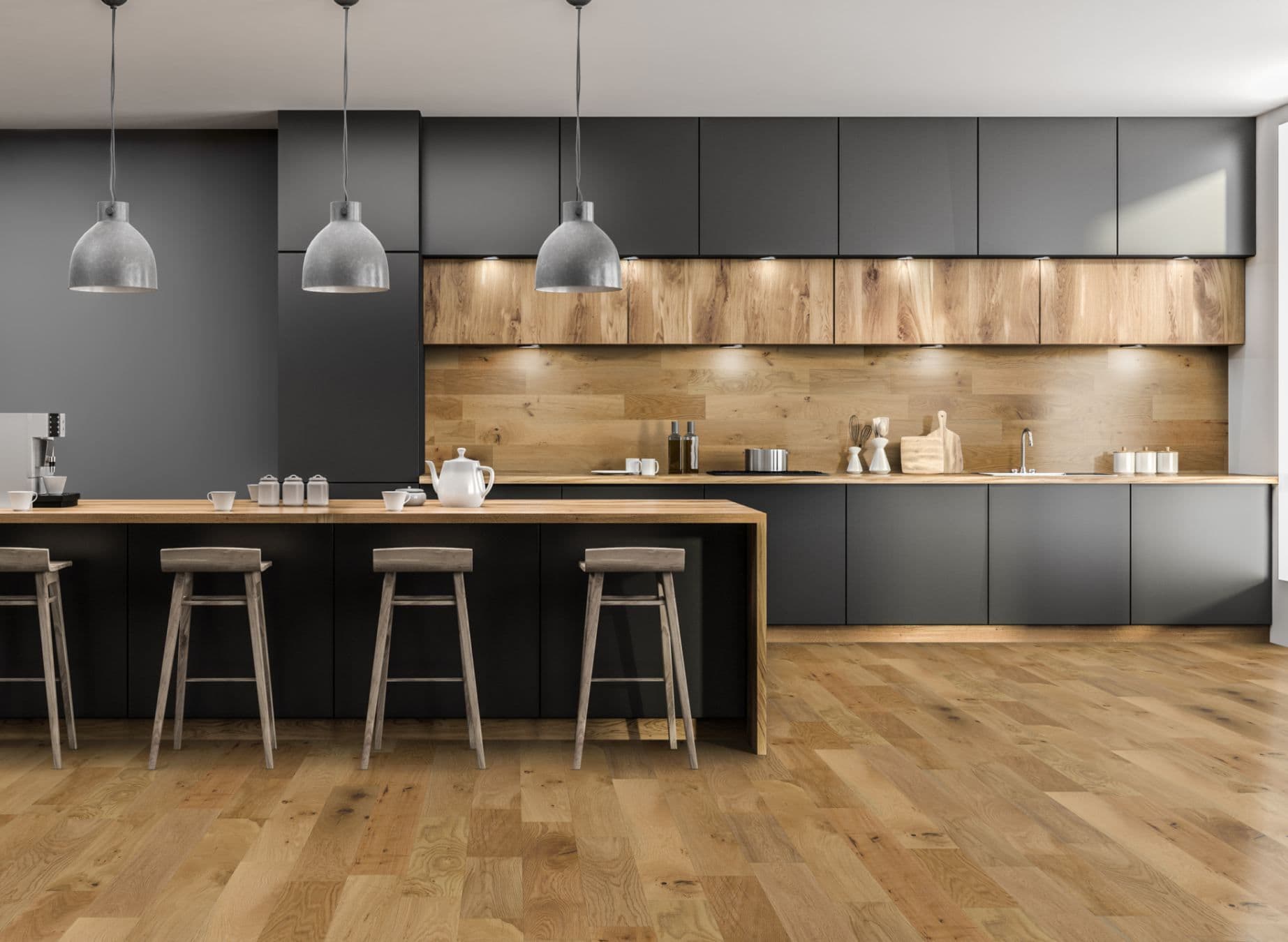 Oak 150 Brushed & Matt Lacquered Strata 14