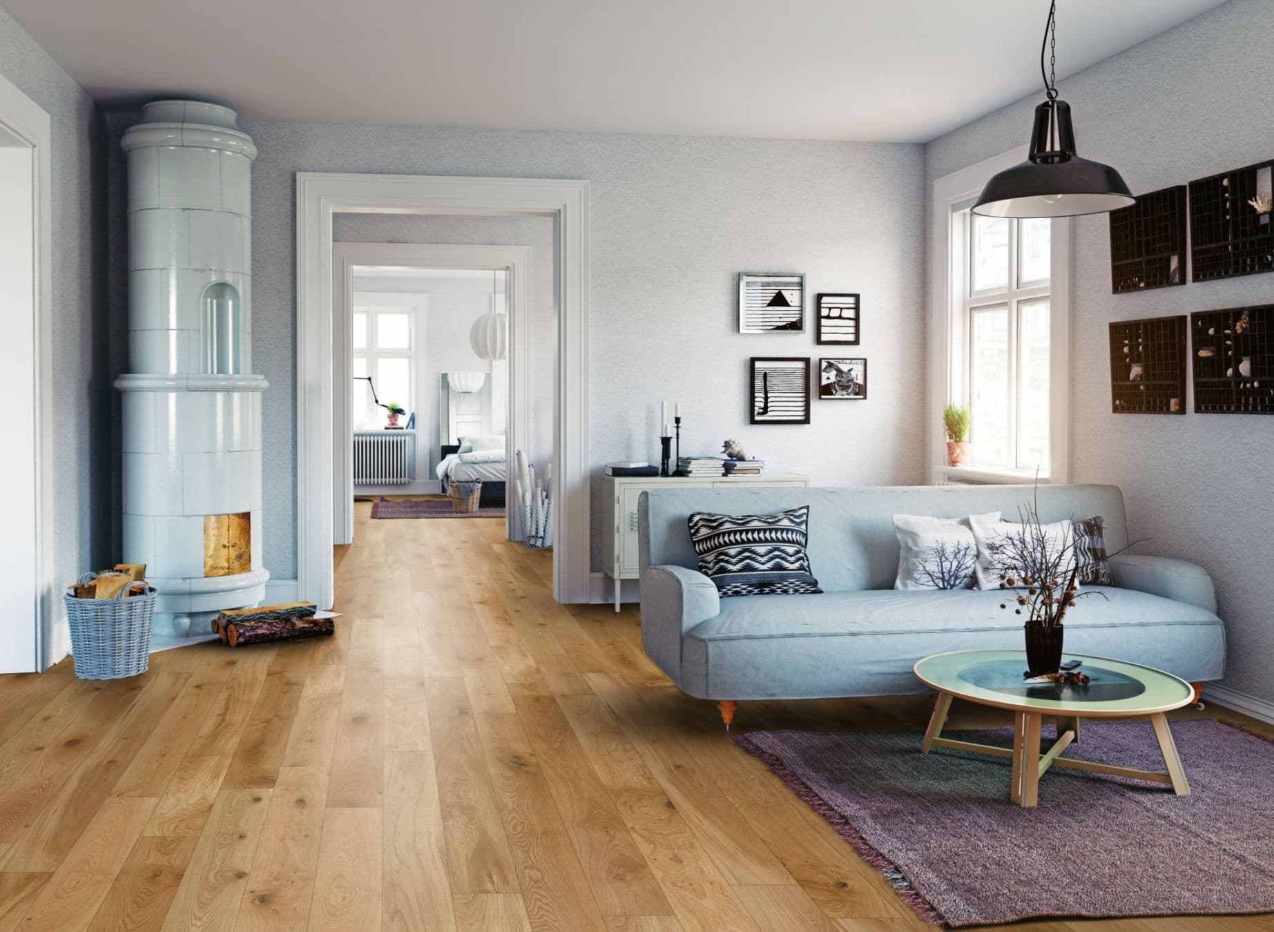 Oak Natural Brushed 190 Strata 20