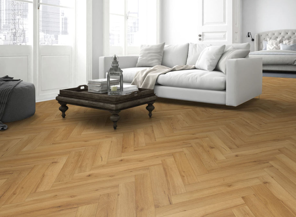 Oak Robust Natural Herringbone