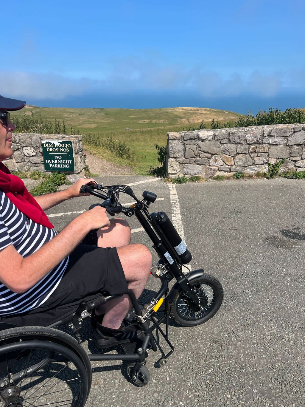 Rigid Frame Wheelchair Power Attachment