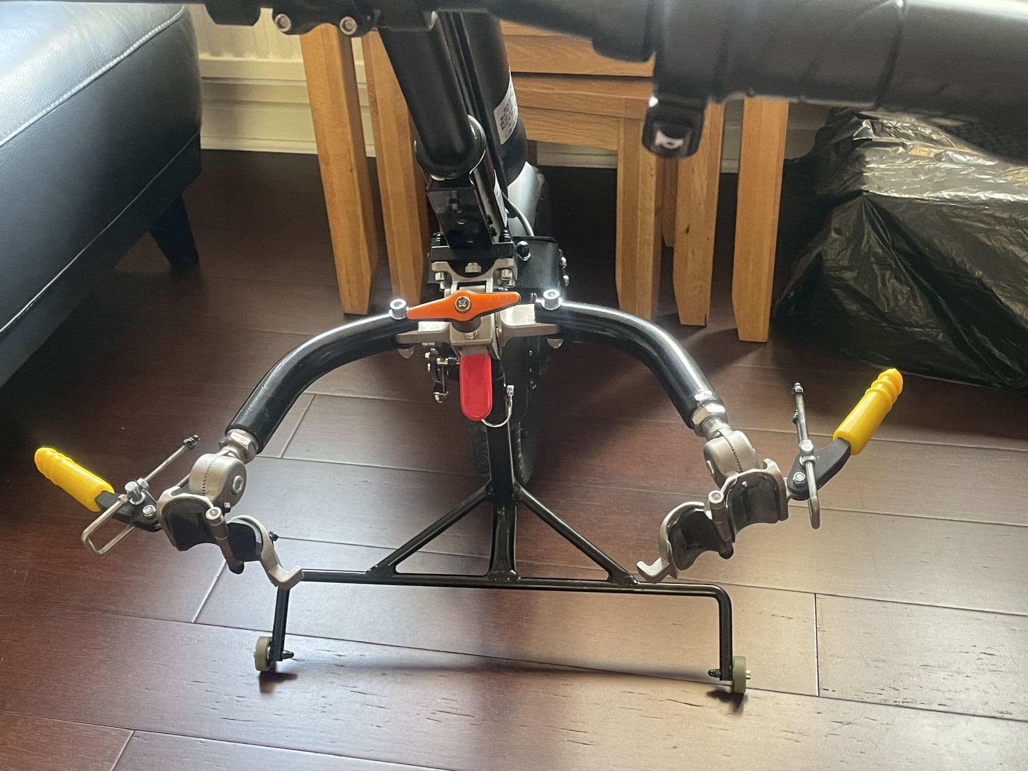 Rigid Frame Wheelchair Power Attachment