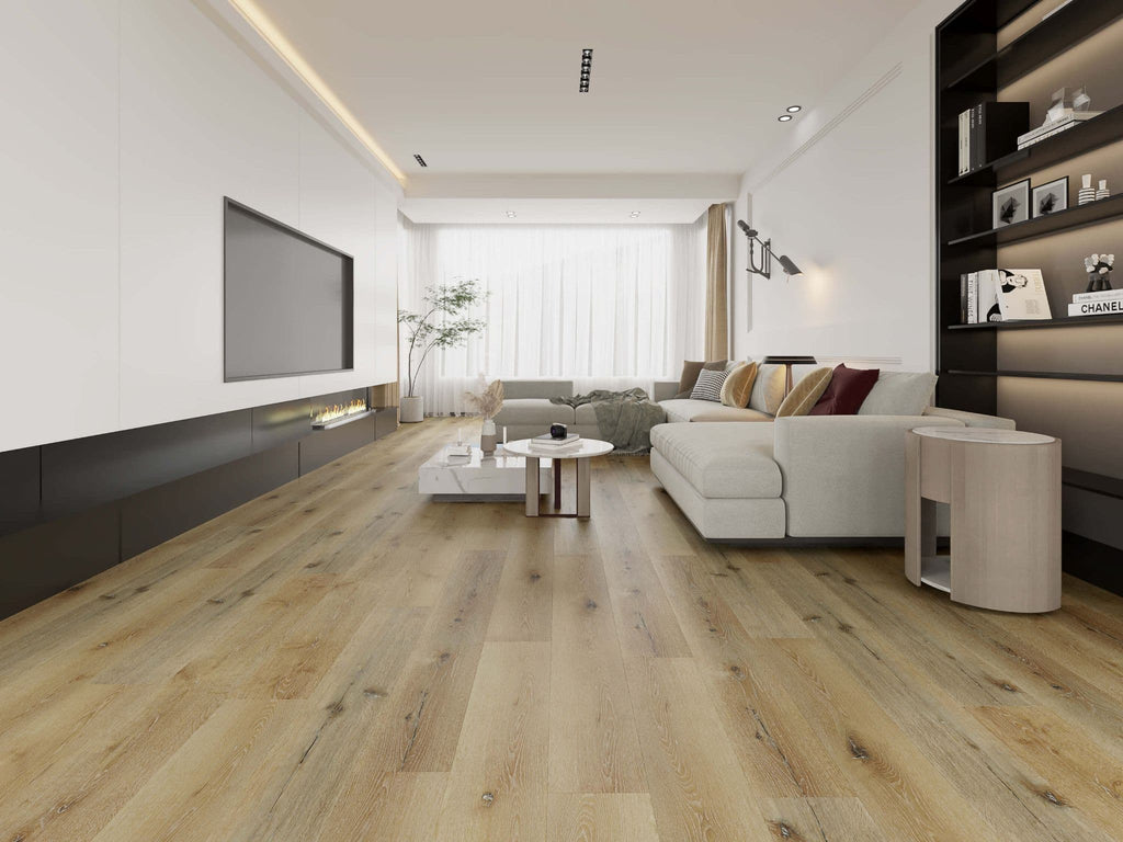 SPC LIGHT PATTERNED OAK UKS19012 SAMPLE