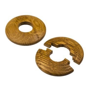 UK19018 Natural Matching  Radiator Pipe Covers 2 per packet