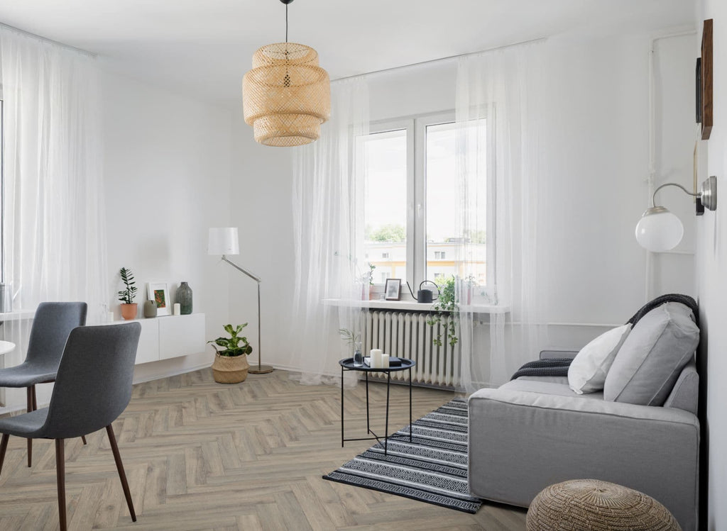 Volcanic Oak Herringbone