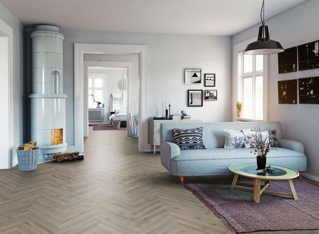 Volcanic Oak Herringbone