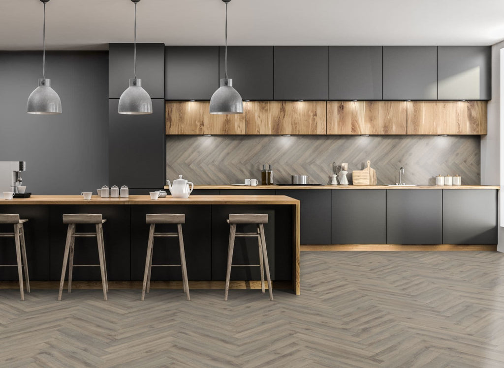 Volcanic Oak Herringbone