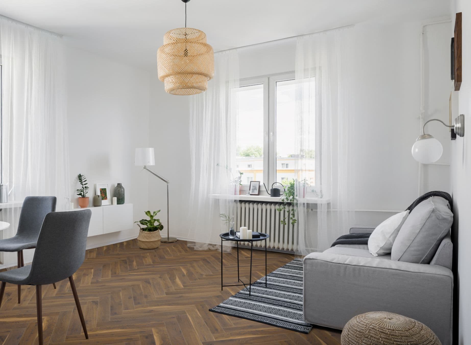 Warren Oak Herringbone
